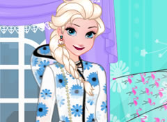 Frozen Elsa Look de Dia de Chuva