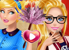 Cinderela e Barbie Rivais